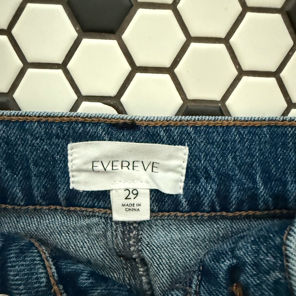 Evereve Denim Mini Skirt - 29 - Picture 5 of 6